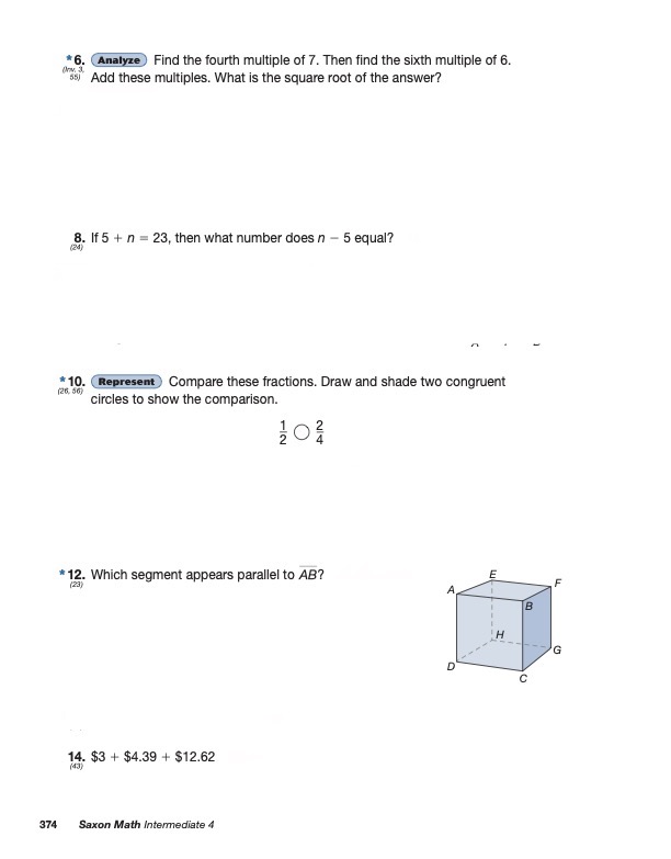 bg. Math Lesson 58 12/6-12/9 - Kristi Korgel | Library | Formative