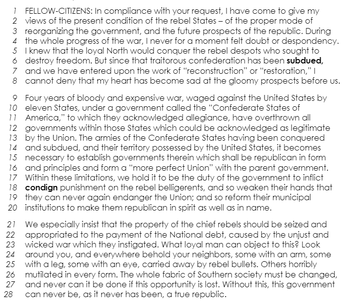 All The Following Were Strengths Of The Union Except USH Unit 4 Exam SY22 - Haiyen Truong | Library | Formative
