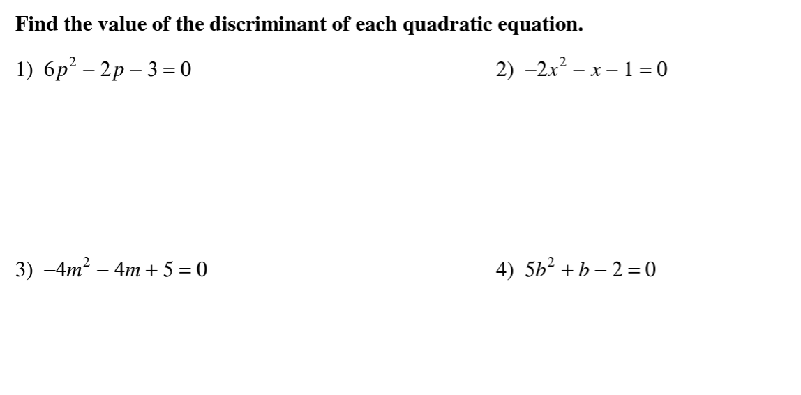 practice-discriminants-theresa-joseph-library-formative
