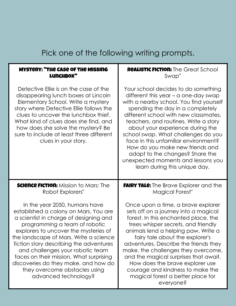Introduction to Narrative Writing - Larissa Beal | Library | Formative